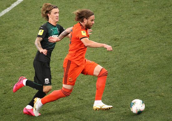 Russia Soccer Premier-League Krasnodar - Ural