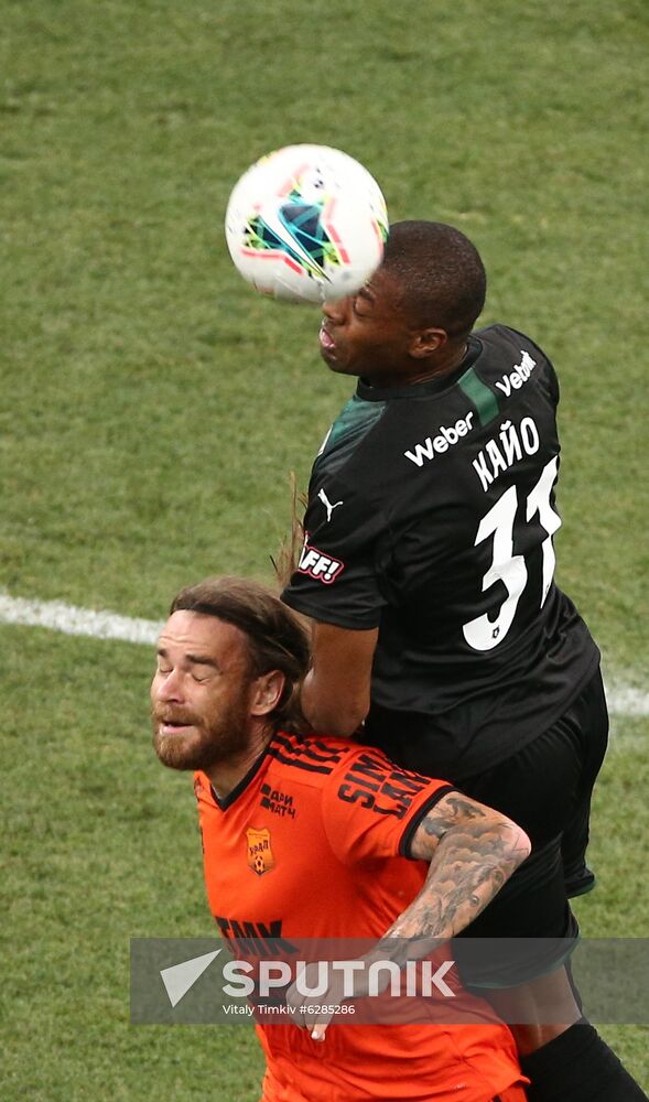 Russia Soccer Premier-League Krasnodar - Ural