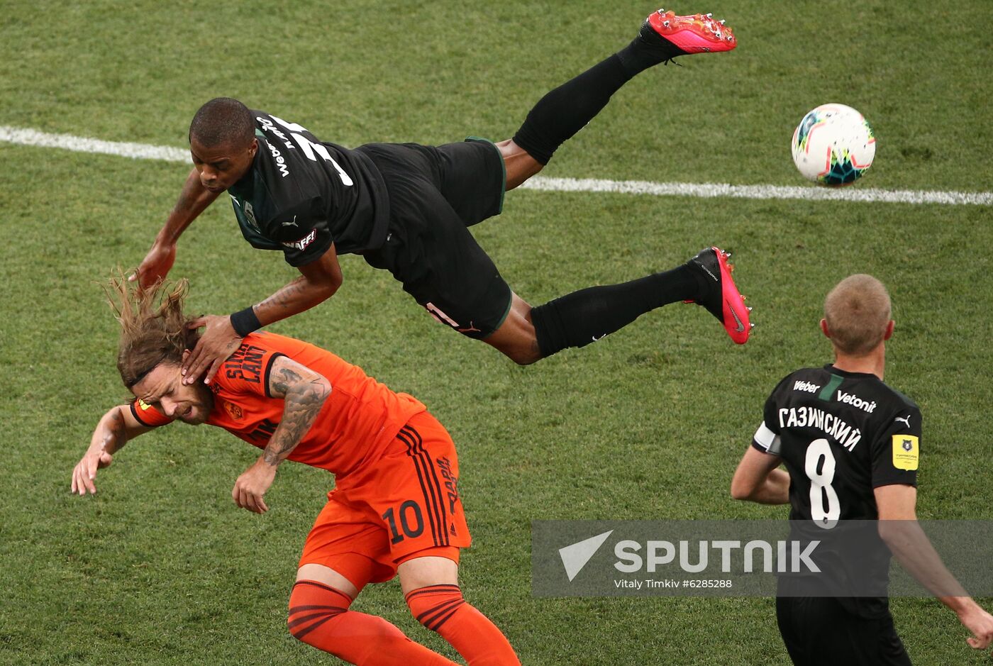 Russia Soccer Premier-League Krasnodar - Ural