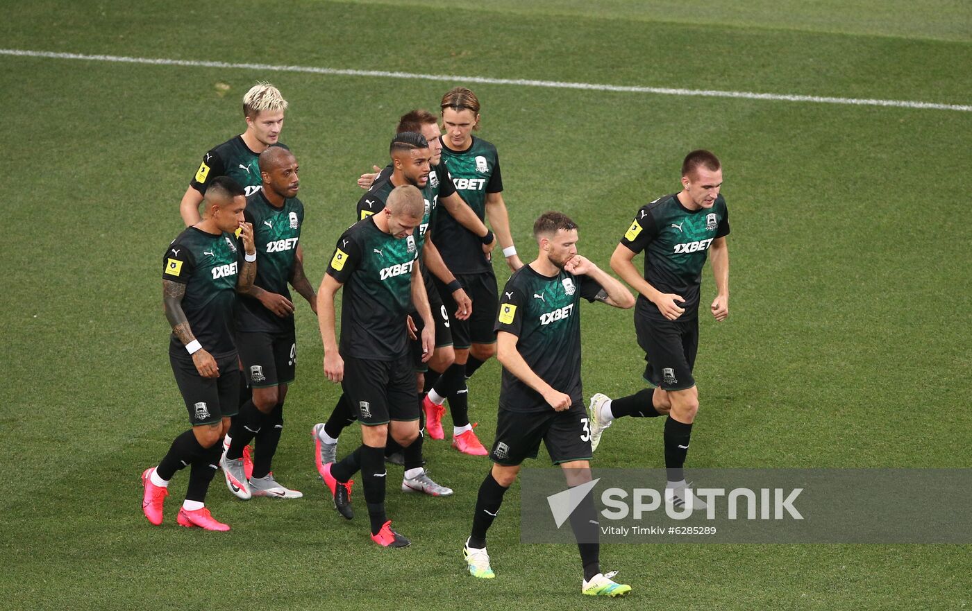 Russia Soccer Premier-League Krasnodar - Ural