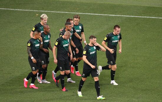 Russia Soccer Premier-League Krasnodar - Ural