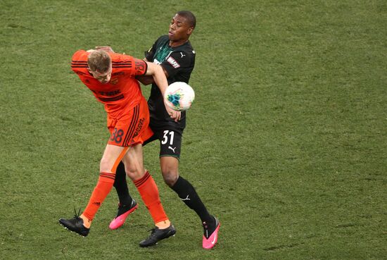 Russia Soccer Premier-League Krasnodar - Ural