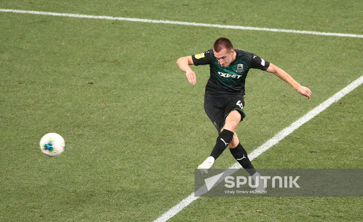 Russia Soccer Premier-League Krasnodar - Ural