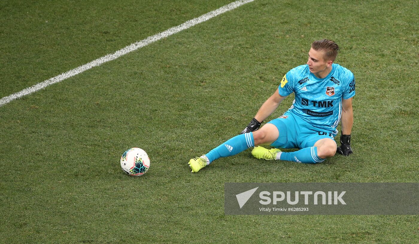 Russia Soccer Premier-League Krasnodar - Ural