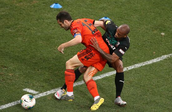 Russia Soccer Premier-League Krasnodar - Ural