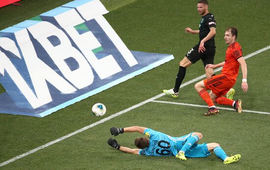 Russia Soccer Premier-League Krasnodar - Ural