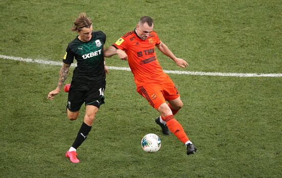Russia Soccer Premier-League Krasnodar - Ural