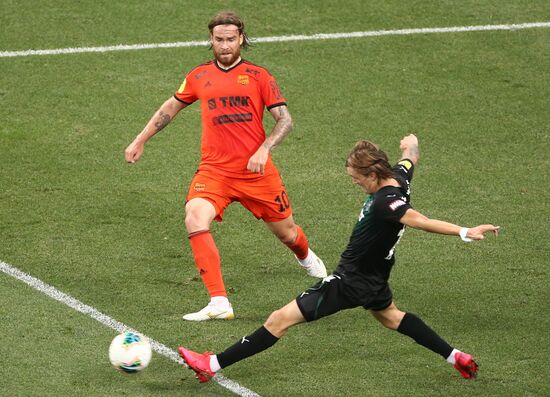 Russia Soccer Premier-League Krasnodar - Ural