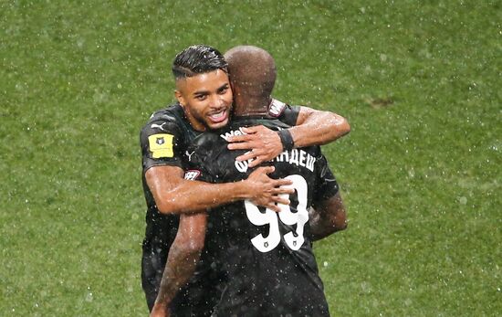 Russia Soccer Premier-League Krasnodar - Ural