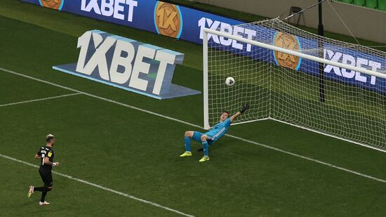 Russia Soccer Premier-League Krasnodar - Ural