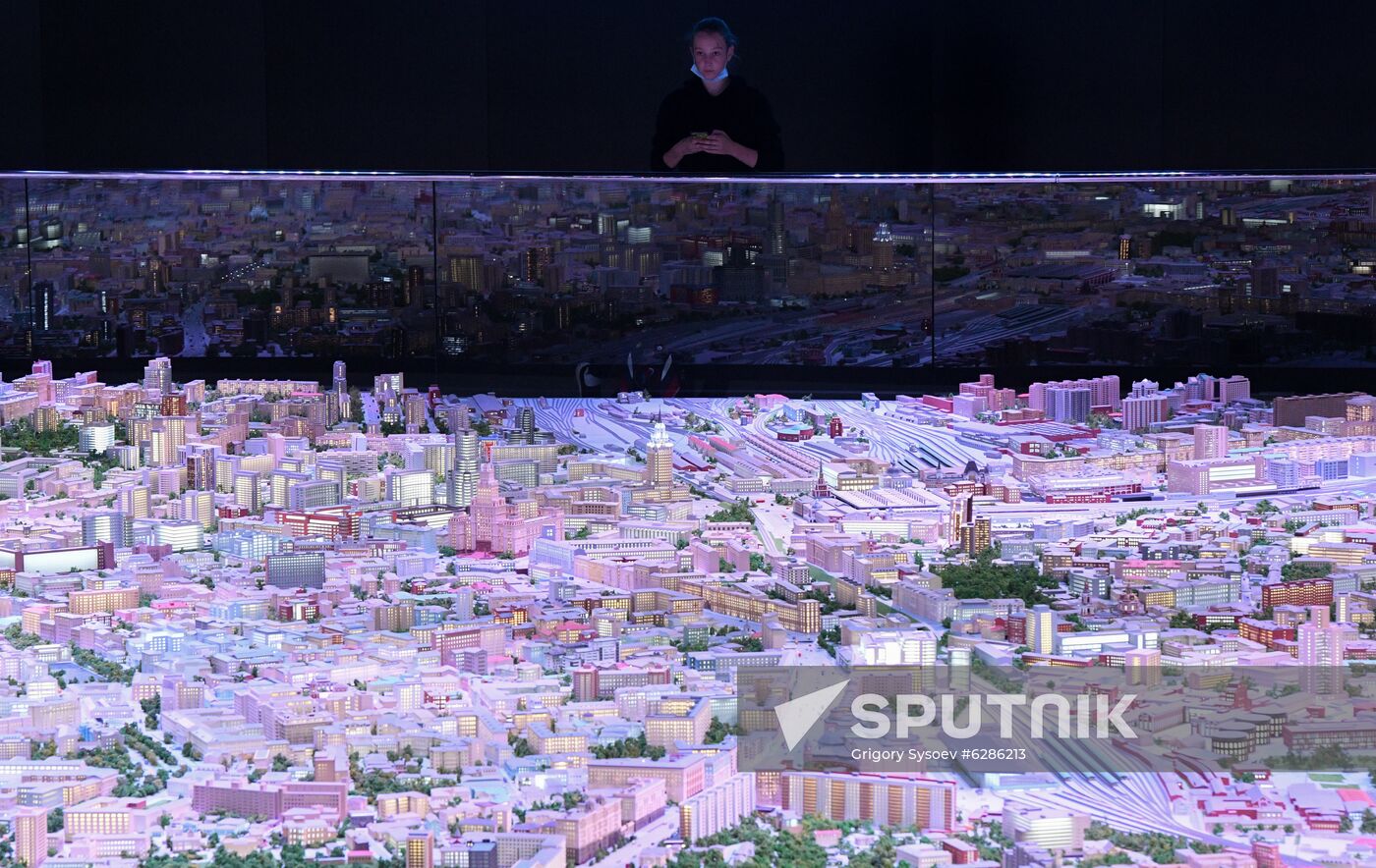 Russia Moscow Layout