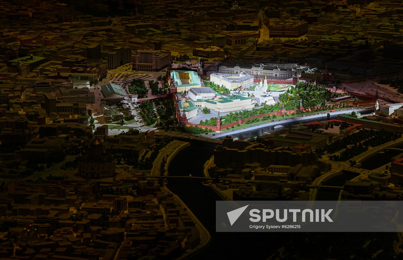 Russia Moscow Layout