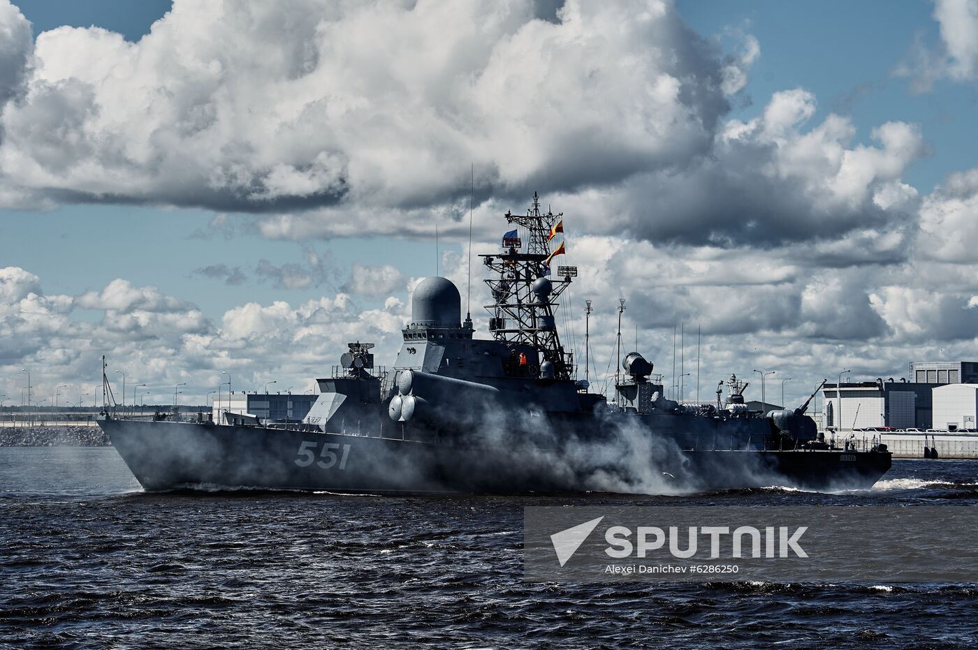 Russia Navy Day Parade Rehearsal