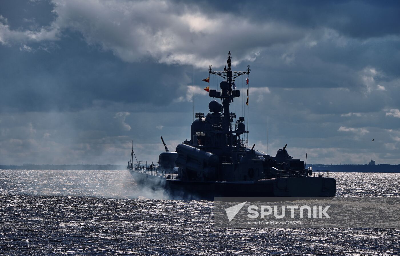 Russia Navy Day Parade Rehearsal