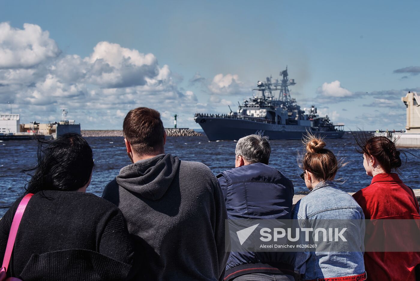 Russia Navy Day Parade Rehearsal