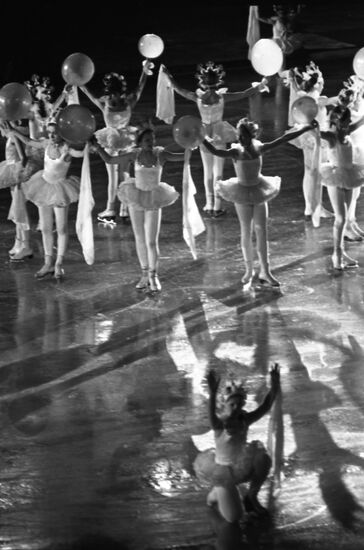 New Year party at Luzhniki Sports Palace
