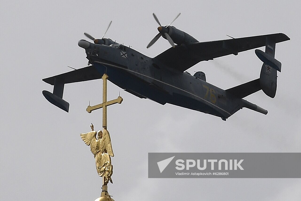 Russia Navy Day Parade Rehearsal