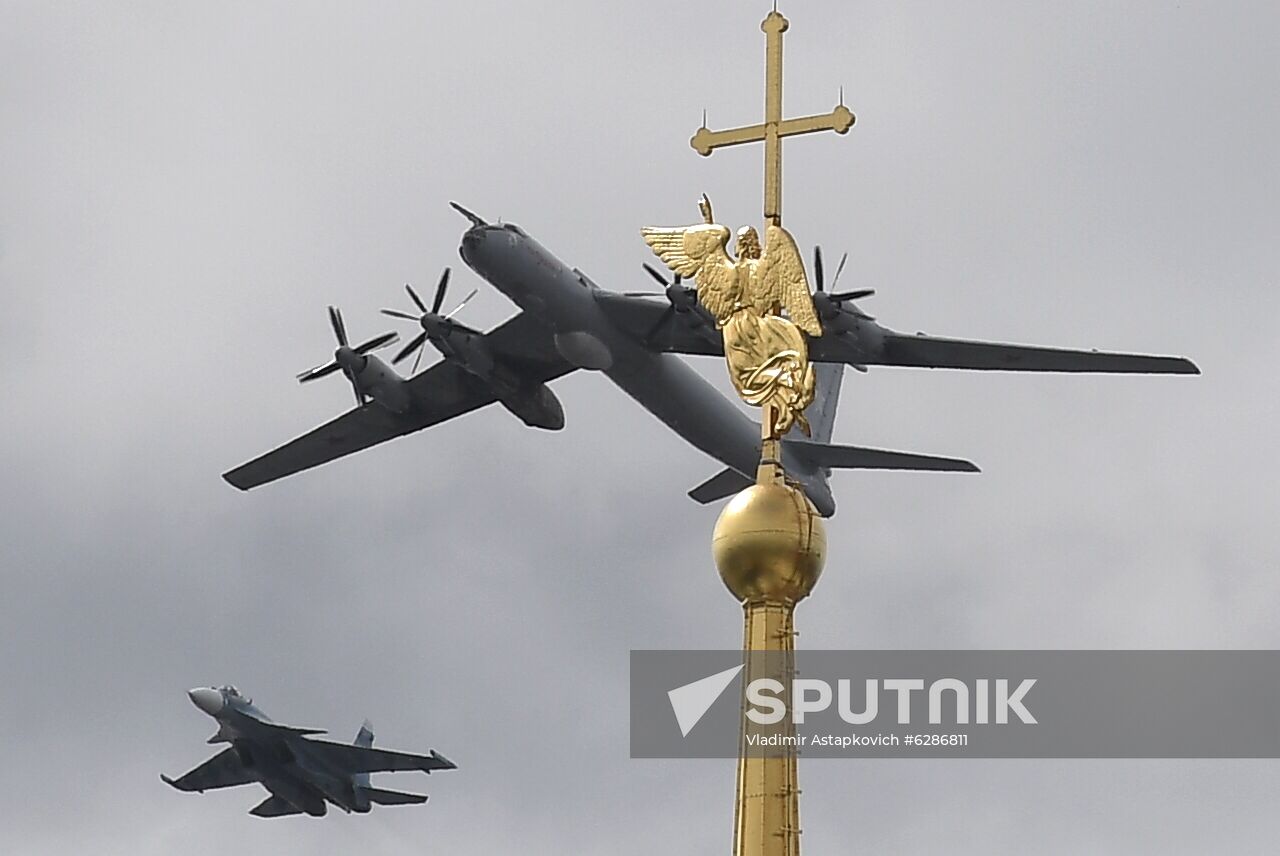 Russia Navy Day Parade Rehearsal
