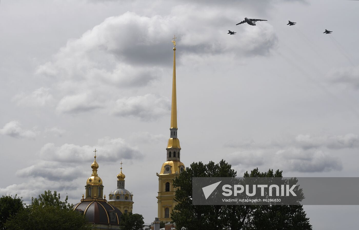 Russia Navy Day Parade Rehearsal