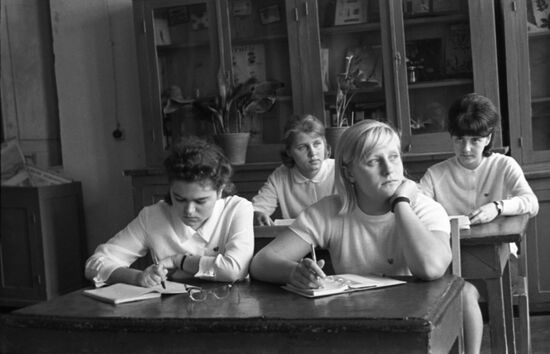 First Olympic swimming champion Galina Prozumenshchikova