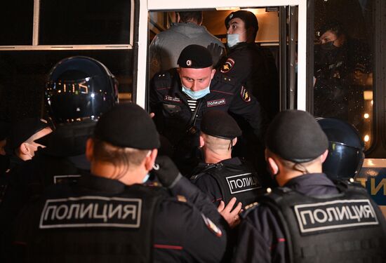 Russia Constitutional Reform Protest