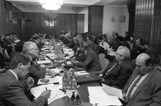 Meeting of Soviet-Canadian Foreign Economic Commission