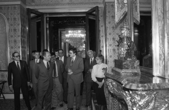 Kingdom of Morocco parliamentary delegation visits USSR