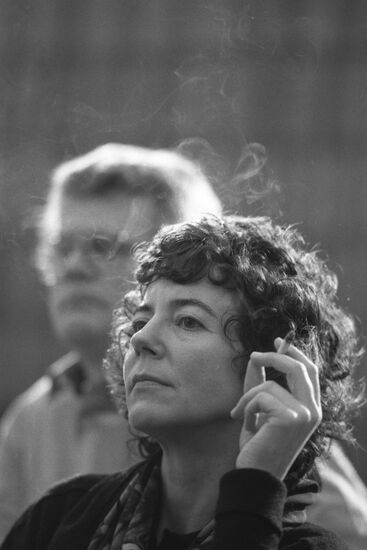 Smoking woman