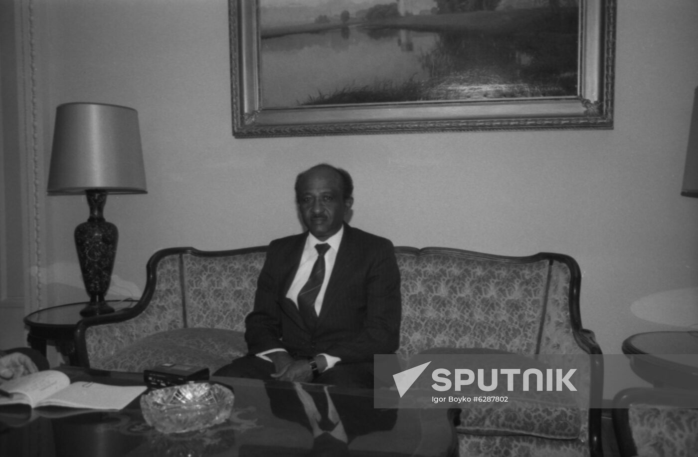Ambassador Extraordinary and Plenipotentiary of Sudan to USSR Aba Bair Osman