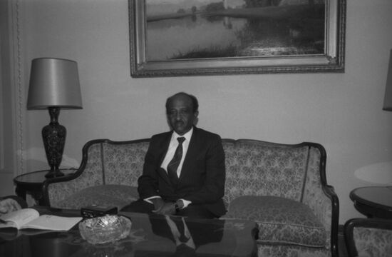 Ambassador Extraordinary and Plenipotentiary of Sudan to USSR Aba Bair Osman
