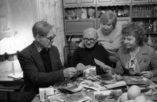 Soviet artist Alexander Blinkov