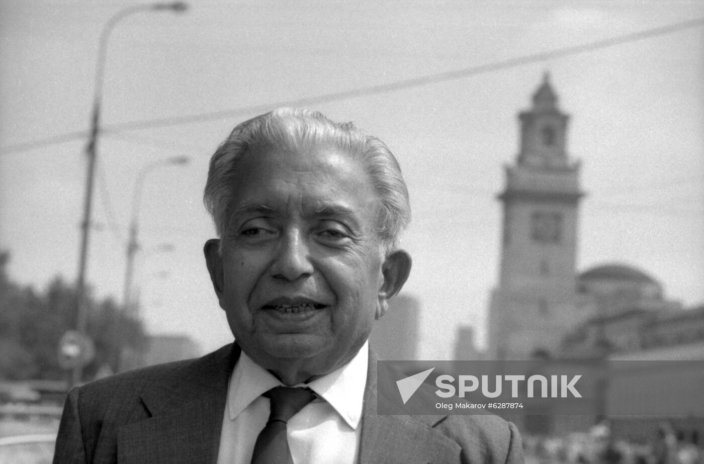President of Sri Lanka - USSR freindship society Subasinghe