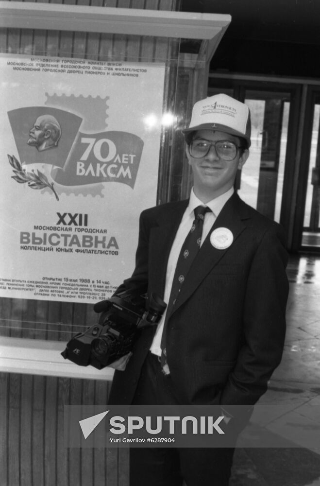 G. Herman, winner of contest-quiz What do You Know About the Soviet Union