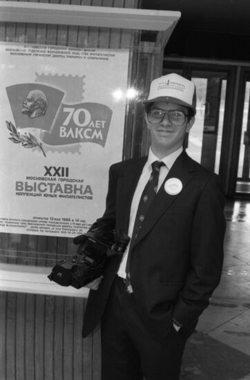 G. Herman, winner of contest-quiz What do You Know About the Soviet Union