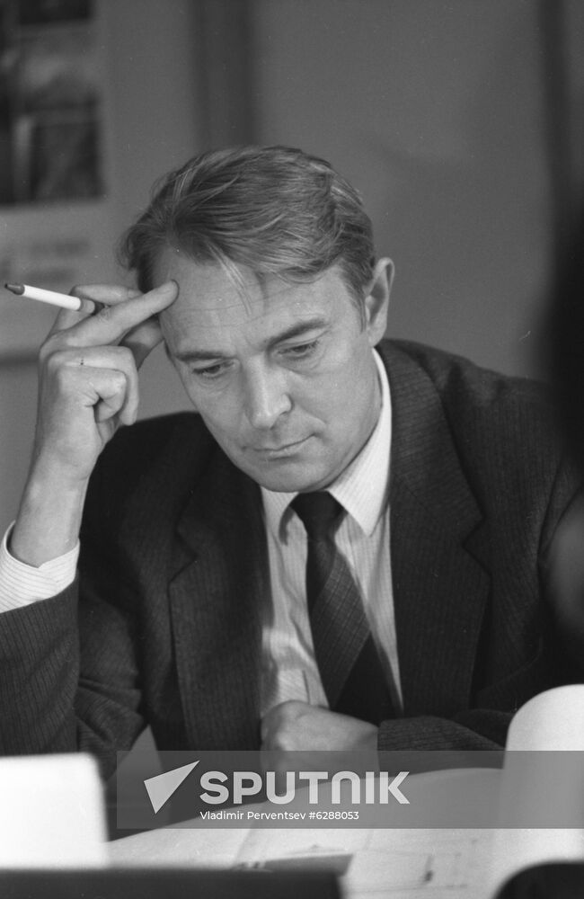 Soviet Deputy Minister of Healthcare Alexander Baranov