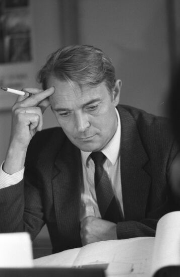 Soviet Deputy Minister of Healthcare Alexander Baranov