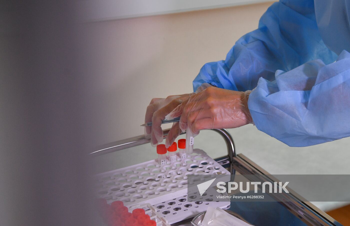 Russia Coronavirus Tests 