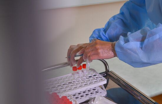 Russia Coronavirus Tests 