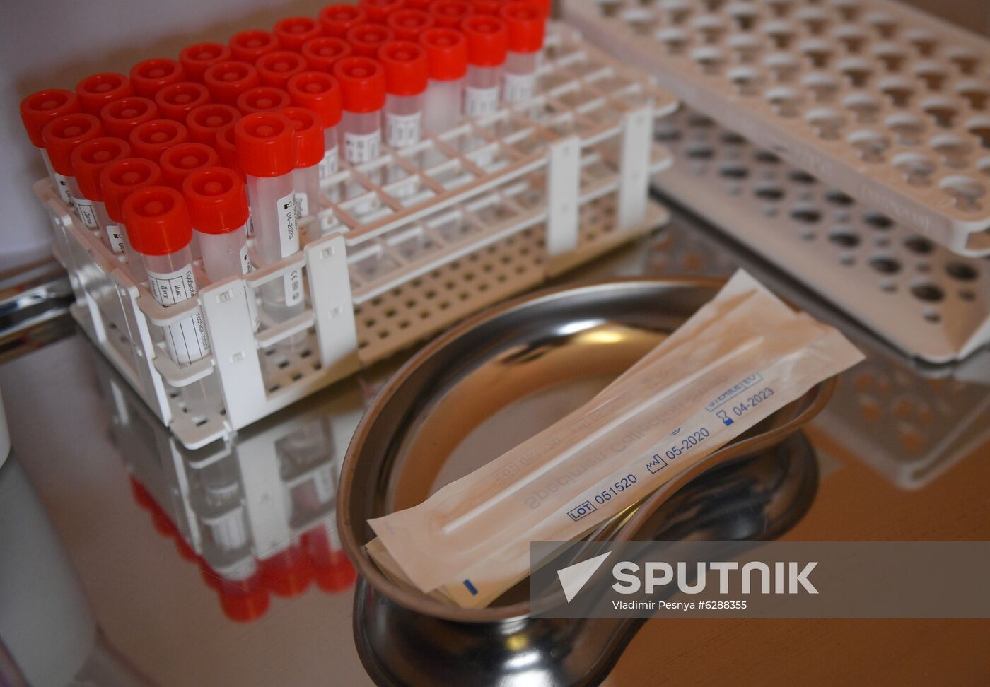 Russia Coronavirus Tests 