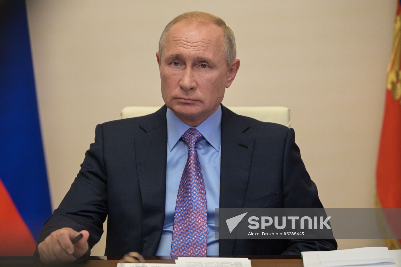 Russia Putin Federal Budget Meeting