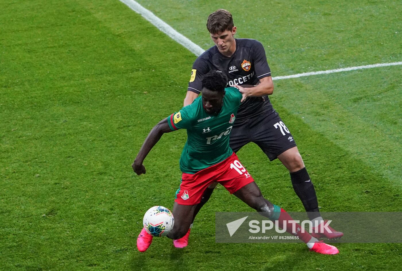 Russia Soccer Premier-League Lokomotiv - CSKA