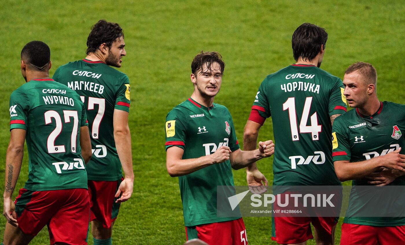 Russia Soccer Premier-League Lokomotiv - CSKA