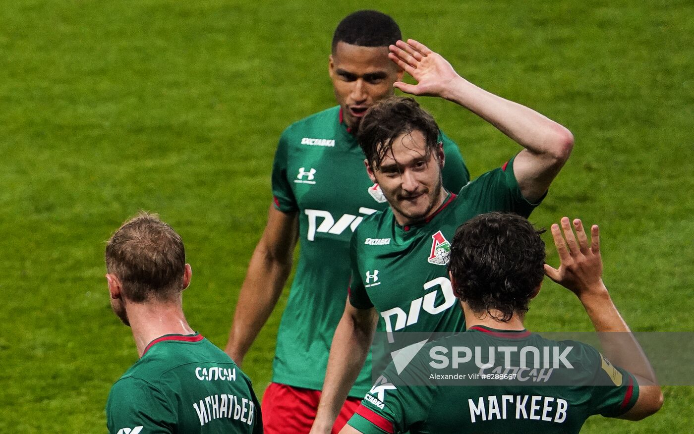 Russia Soccer Premier-League Lokomotiv - CSKA