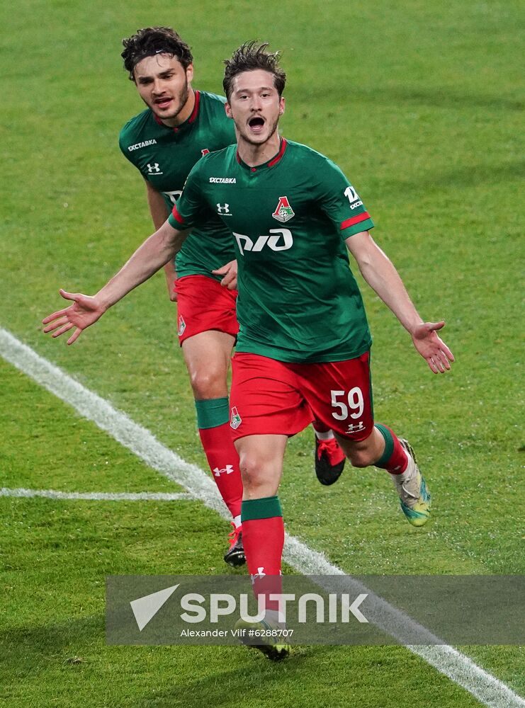Russia Soccer Premier-League Lokomotiv - CSKA