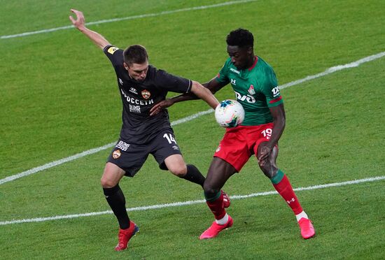 Russia Soccer Premier-League Lokomotiv - CSKA