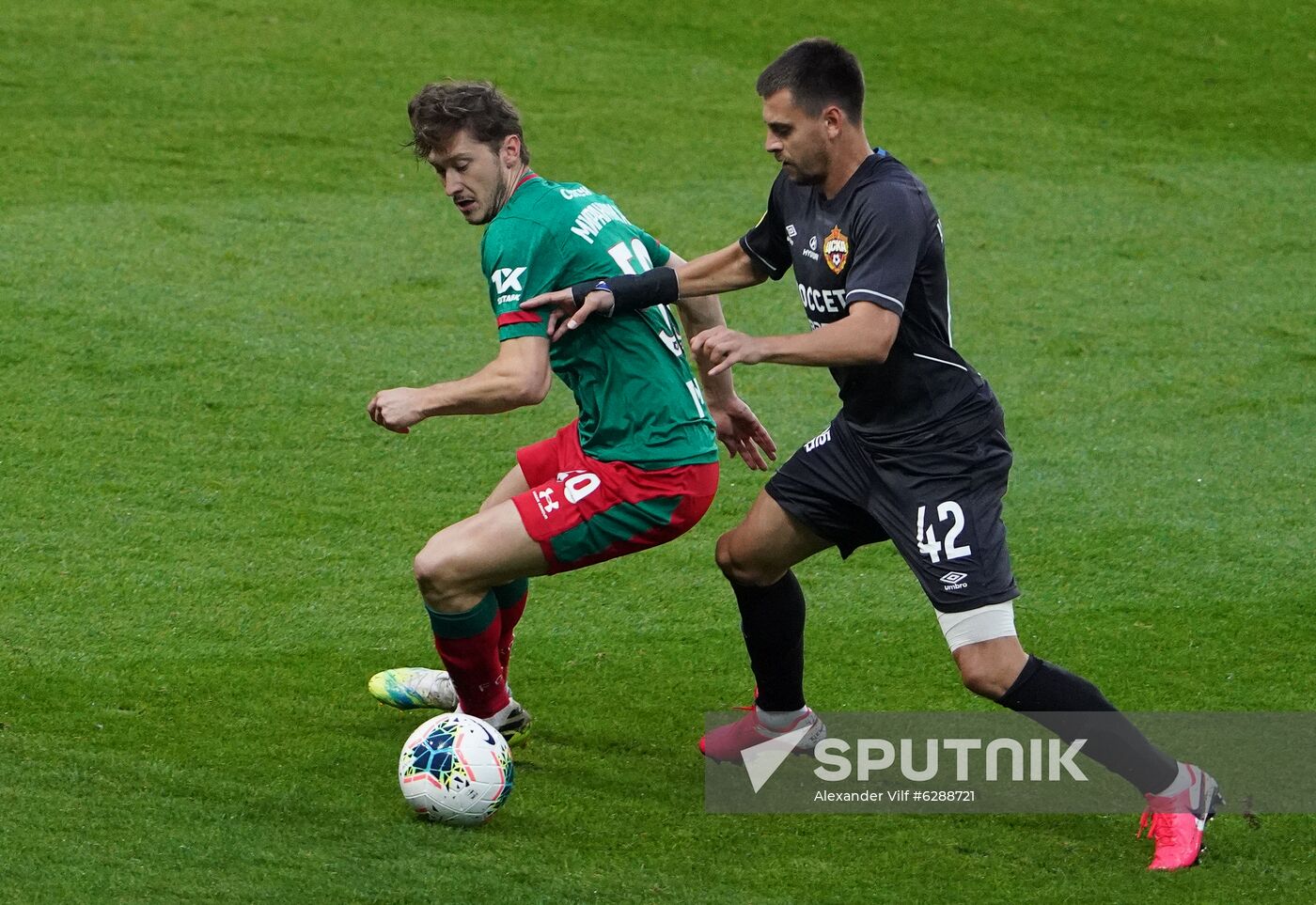 Russia Soccer Premier-League Lokomotiv - CSKA