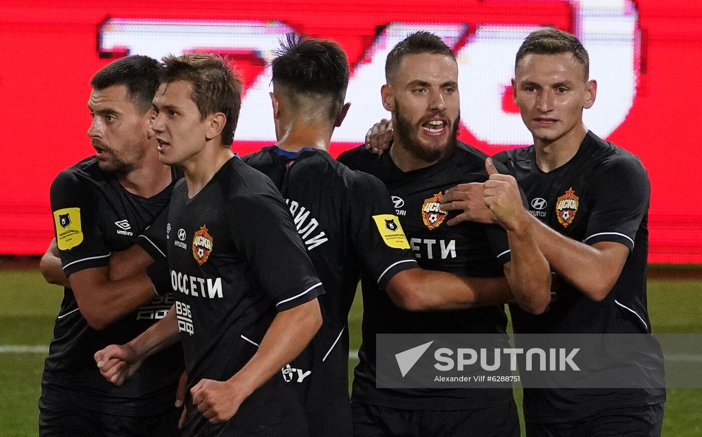 Russia Soccer Premier-League Lokomotiv - CSKA