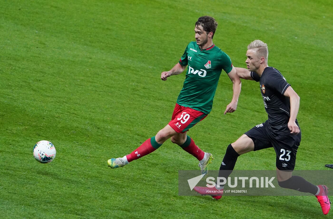Russia Soccer Premier-League Lokomotiv - CSKA