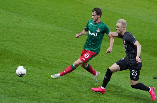Russia Soccer Premier-League Lokomotiv - CSKA