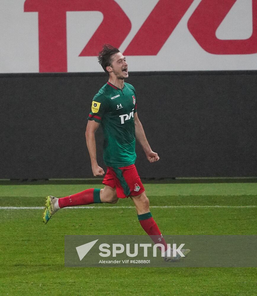 Russia Soccer Premier-League Lokomotiv - CSKA